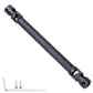FriHobby Splined Steel Universal Drive Shaft Driveshafts CVD Axle Shaft 1/10 Scale RC Crawler Car Upgrades Replacement for Traxx