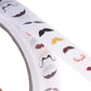 Ytykinoy 4 Rolls 4000Pcs Colorful Eye Nose Mouth Mustache Cute Self Adhesive Stickers Cartoon Diy Sticker Decal For Handmade Cra