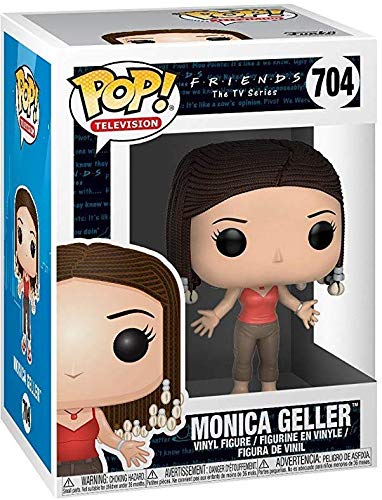 Pop Friends - Monica Geller Funko Vinyl Figure (Bundled With Compatible Box Protector Case), Multicolor, 3.75 Inches
