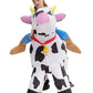 Inflatable Cow Costume Kids Boys Girls, Blow up Ride on Animal Cosplay Teen, Riding Halloween Rider Clothes Child