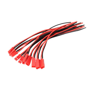 SIM&NAT 20 AWG Silicone Plug Connector for JST, 2 Pin Battery Connector for JST RCY Plug Female Male Connectors Wire for RC Toys