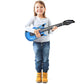 RockStar Dream Blue Inflatable Guitar - 37  1 Count - enhanced Design  Durable Material - Ideal For Party Fun & Unique Photo Props