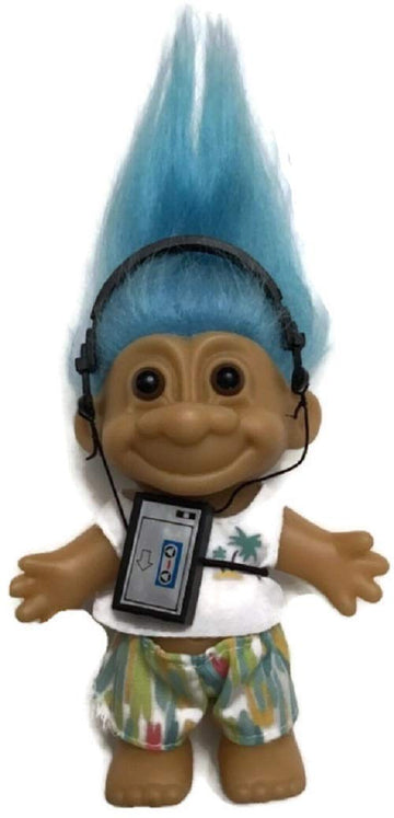 My Lucky Walkman/Vacation Troll Doll 5'