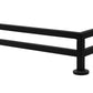 Teak Tuning Fence Style  L-Shaped Fingerboard Rail  11 - Custom Designed by Teak Tuning - enhanced Solid Steel Construction  Matte Powder Coated Finish in Black - Superior Non-Slip Foam Feet