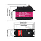 ANNIMOS 80kg High Torque RC Motor Digital Servo 1/5 Large Scale Metal Gear Waterproof