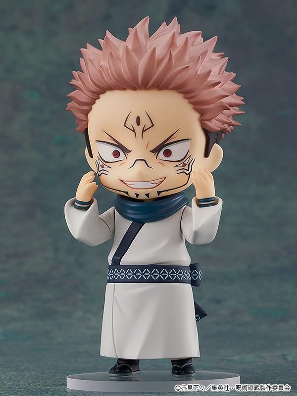 Good Smile Jujutsu Kaisen: Sukuna Nendoroid Action Figure, Multicolor