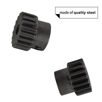 WEISHUJI 48P Pinion Gear Set, Pinion Gear Set, Pinion Motor Gear, Pinion Gear with Screw Driver 3.175mm Shaft Hole 16T 17T 18T 1