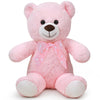 Sausudols Teddy Bear Stuffed Animal 16'' Small Teddy Bear Gift For Valentine'S Day Christmas Birthday Pink