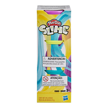Play-Doh Brand Slime 3 Pack Of Non-Toxic Slime - Yellow, Metallic Purple, & Metallic Teal