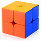 Jo Baby Cube Combo Set of 2X2, 5X5, Gold Mirror High Speed Stickerless Magic Cube Puzzle (CUBE-25G)