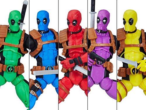 Marvel Legends Deadpools Rainbow Squad 5-Pack