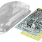 Tamiya 51690 Kar-Set Renault Alpine A110 Jgermeister Remote Control Car Accessories Spare Model RC Body, Metallic Silver