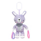 Atorse Cartoon Baby Hanging Rattles Toy Decor For Stroller Carseat Girls Boys Gray