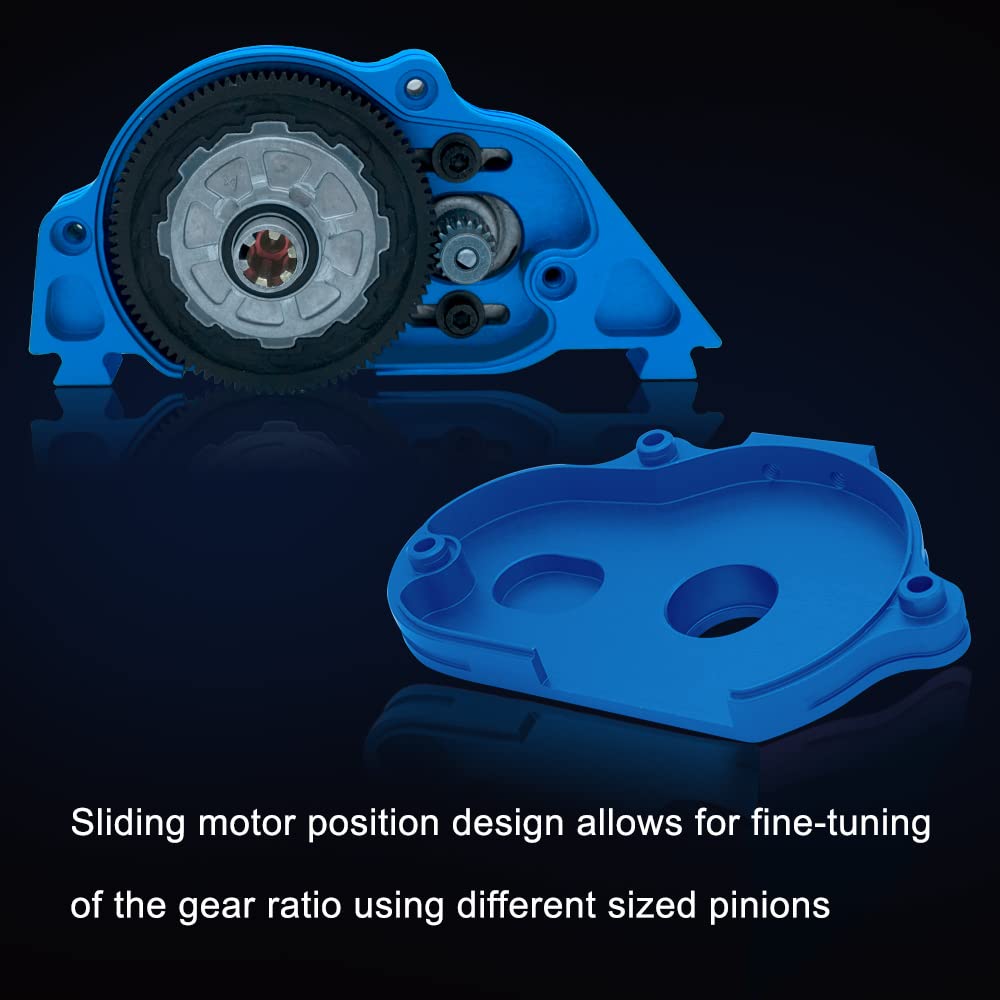 OGRC Aluminum Motor Mount Gear Cover Set Upgrade Parts for 1/10 Arrma Senton 4X4 550 Typhon 4X4 550 Granite 4X4 550 Rc Truck Rep