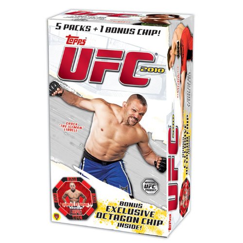 Topps 2010 UFC Series 4 limited availability Factory Sealed Blaster Box+Octagon Chip!