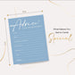 Bridal Shower Games Cards, Advice for the Newlyweds, Bridal Shower Games 25 Guests, Engagement Party Wedding Games for Guests, M