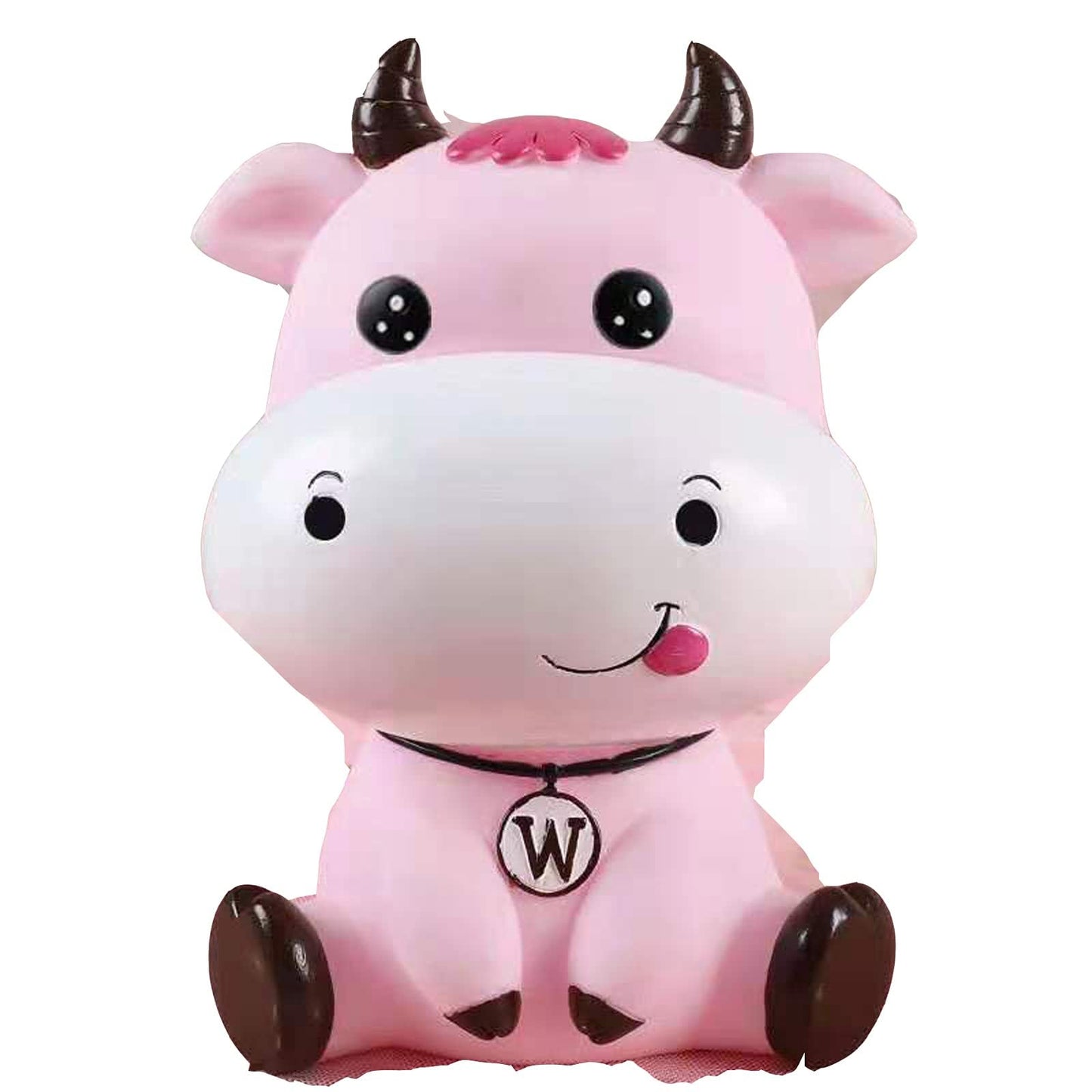 Piggy Bank Cow for Boys Girls Coin Bank for Boys Girls Kids Cute Cow Piggy Bank Big Eyes for Children's Birthday Gifts