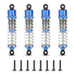 HAIBOXING 1/12TH Scale RC Car Spare Parts Desert Truck Aluminum Capped Oil Filled Shocks 4pcs APPLY to 2995 (T2100)