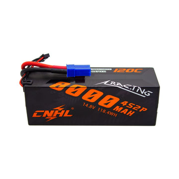 Cnhl 4S Lipo Battery 8000Mah 120C 14.8V With Ec5 Connector Hard Case For Rc Car Truck Tank Buggy Truggy Racing Hobby