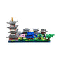 Kadablk Mini Bricks Architecture Set - Suzhou Garden & West Lake, 950 PCS, Plastic, Asian Style, for Adults & Teens, Mini West Lake Color