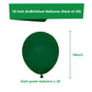 18 Inch Dark Green Balloons, 20 Pcs Big Forest Green Thicker Latex Balloons For Wedding Birthday Baby Shower Party Decorations