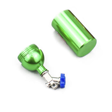 Lafeina 2Pcs Simulation Nitrogen Nos Bottle Decoration Accessories For 1:10 Rc Crawler Car Trx4 Scx10 90046 D90 D110 Tf2 (Green)