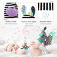 Wrist Rattle Foot Finder Sock for 0-36Months Baby Boys and Girls, Newborn Baby Soft Hand & Feet Rattle 0-3 Years, Arm Leg Babies