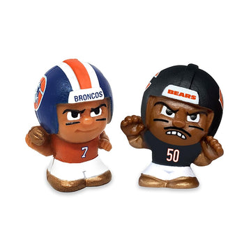 Teenymates Party Animal Legends NFL Series 3 Blind Bags - 4 Pack, Small, Multicolored, TM34, Plastic