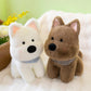 WUFUVAP Cute West Highland White Terrier Dog Stuffed Animals Soft West Highland Plush Scottish Terrier Westie Puppy Stuffed Dog Plushies Gifts for Kids (White)