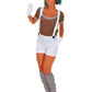 Chocolate Worker/Oompa Loompa Womens Costume - Large
