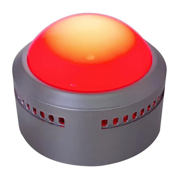 NESIGHTION LED Recording Button - Red, 3x3x2in, Plastic, Voice Recorder, Talking Button for Gifts and Education