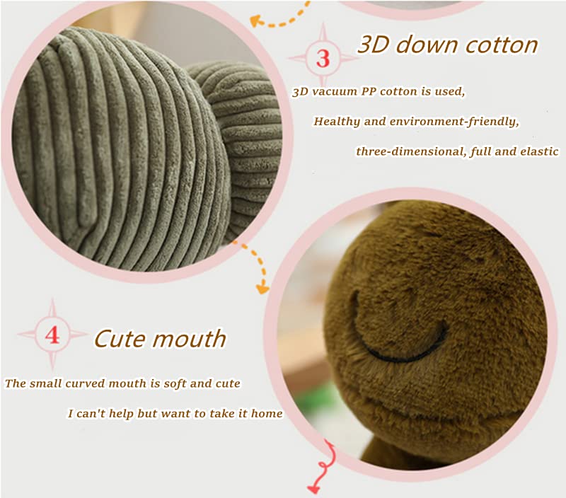 Joson Snail Plush Toy Dolls, Soft Snail Stuffed Animals, Birthday For Boys And Girls (11 Inch)