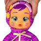 Cry Babies Tiny Cuddles Halloween Katie - 9 Baby Dolls, Cries Real Tears, Purple and Pink Cat Themed Pajamas