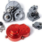 Metal Reverse Transmission Gearbox For Axial Scx10 90027 Scx10 Ii 90046 Wraith 1/10 Rc Crawler Ca Upgrade Parts