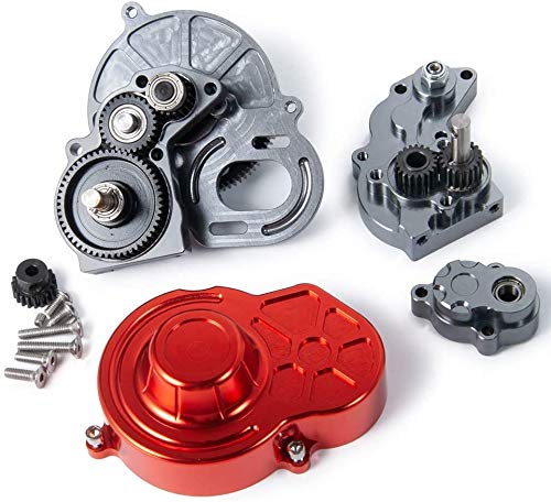 Metal Reverse Transmission Gearbox For Axial Scx10 90027 Scx10 Ii 90046 Wraith 1/10 Rc Crawler Ca Upgrade Parts