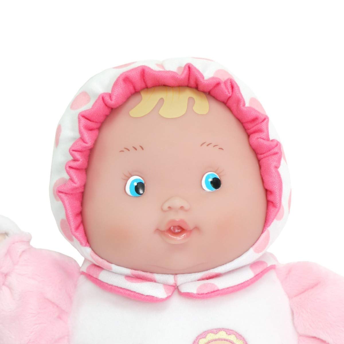 Jc Toys Lil Hugs Pink Soft Body - Your First Baby Doll - Designed By Berenguer - Ages 0+, 12 Inches