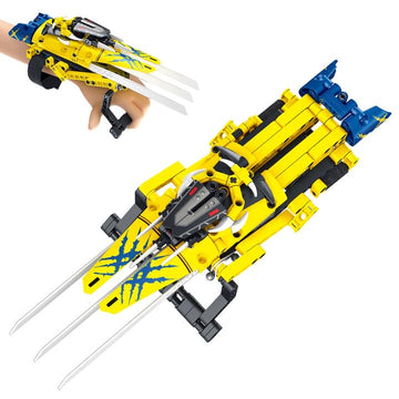 Kabandn Wolver Claw Building Toys for Kids Ages 6 and Up - Kids Role Play Toys with Simulate Flexible Claw - 260pcs Super Hero B