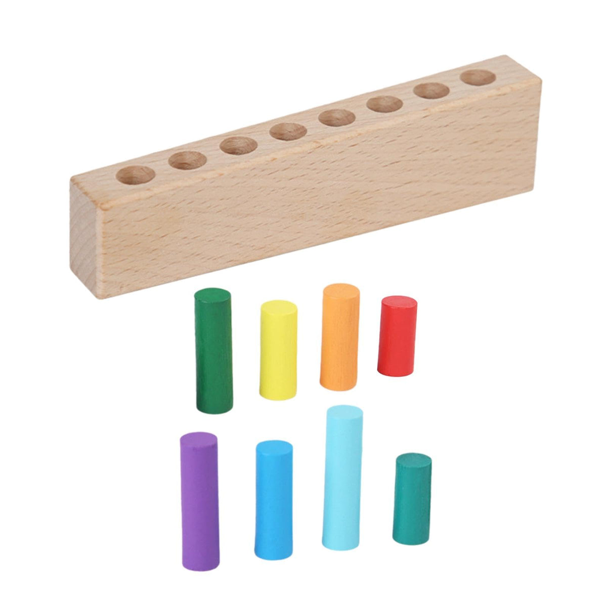 Lyla Montessori Wooden Sticks Toys Sensory Toys For Birthday Gift Boys Girls Kids