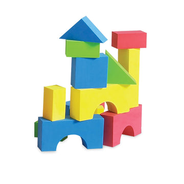 Edushape Educolor Building Blocks, 80 Piece, (716576)
