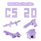 Unirolic Classic Building Bricks, 200 Piece 2X4 Building Blocks Stem Creative Building Toys, 100% Compatible With All Major Brands, Building Bricks Play Set For Kids Age 6+ (Violets)