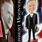 Royal Bobbles Herbert Hoover Bobblehead  enhanced Polyresin Lifelike Figure  Unique Serial Number  Exquisite Detail
