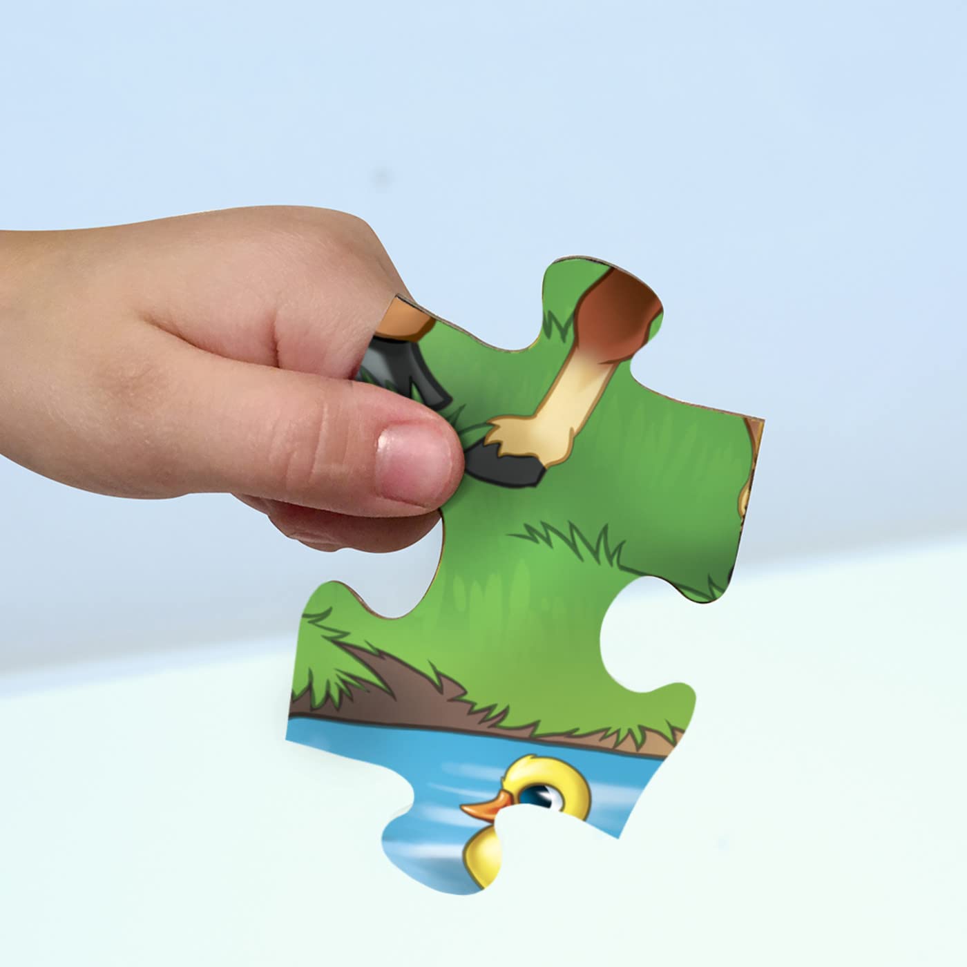 Baby Fanatics MasterPieces 60 Piece Jigsaw Puzzle for Kids - Old MacDonald's Farm Market Day - 19x14