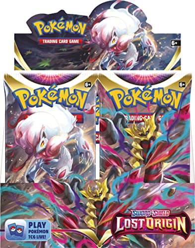 Pokemon TCG: decorative replica blade & Shield-Lost Origin Booster Display Box