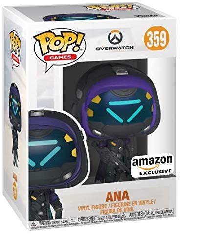 Funko Pop Games: Overwatch Ana with Shrike Skin Figure - Multicolor Vinyl Collectible, Model 32277