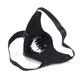 nezababy Hannibal Lecter Mask Cosplay The Silence of The Lambs Mask Human Muzzle Half Face Killer Prop Leather