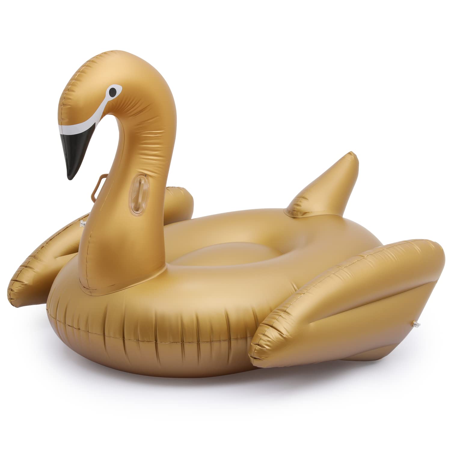 MoNiBloom Pool Float for mature-themed Inflatable Giant Floaties Swan Lake Rafts Swimming Floaty Summer Beach Ride-ons