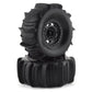 Traxxas 8475 Desert Racer Wheels with Paddle Tires, Black