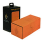 Card Guardian - Premium Double Deck Box (Orange) For 200+ Cards Trading Card Games Tcg Perfect For Magic The Gathering (Mtg), Commander Deck, Yugioh Deck Box, Sports Card Storage Boxes