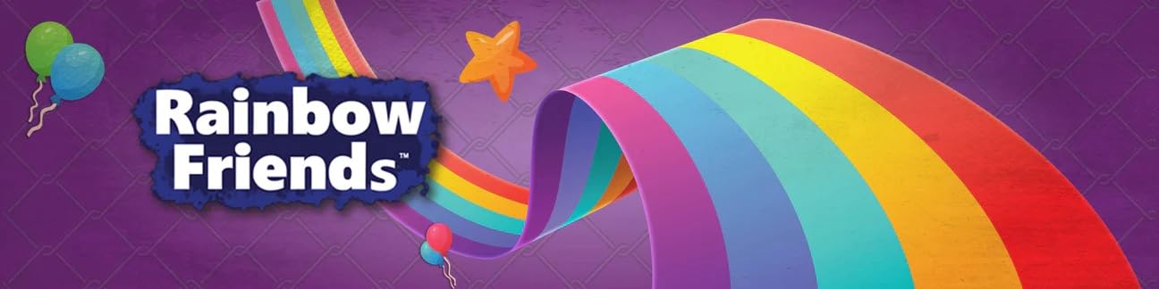 Rainbow Friends - Collection Plush - Cyan - 20 Cm