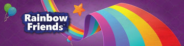 Rainbow Friends - Collection Plush - Cyan - 20 Cm